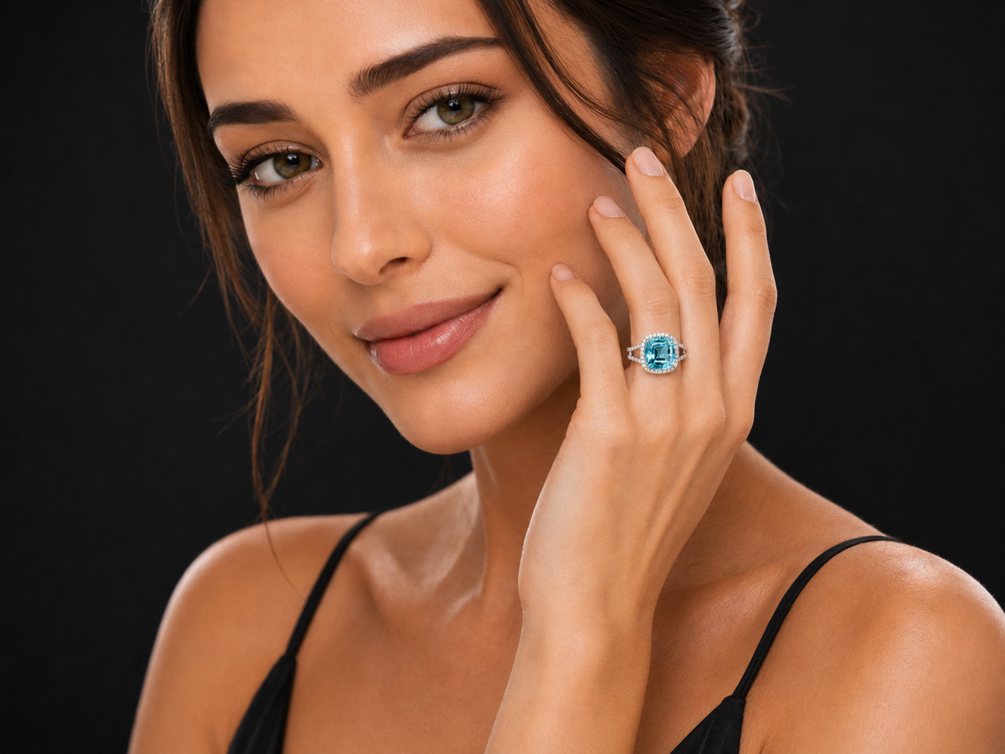 Blue Topaz Ring